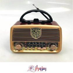 رادیو و اسپیکر بلوتوث دار گولون (Golon) مدل RX-BT1110